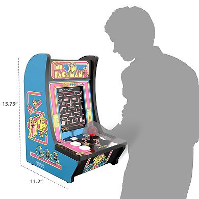 Arcade 1 Up Ms. PAC-MAN Countercade 5-in-1 Arcade Machine