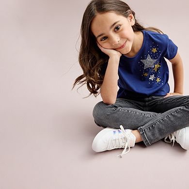 Girls 4-12 Jumping Beans® Mid Rise Skinny Jeans