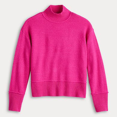 Women's Nine West Mockneck Pullover Sweater