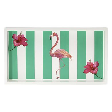 Avanti Flamingo Paradise Vanity Tray