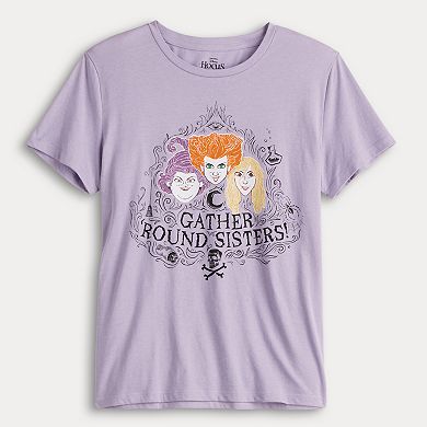 Disney's Hocus Pocus Women's Gather 'Round Sisters Graphic Tee