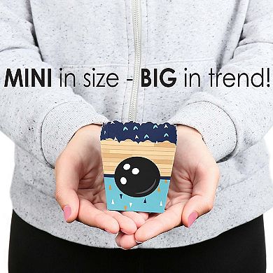Big Dot Of Happiness Strike Up The Fun Bowling Mini Favor Boxes Party Treat Candy Boxes 12 Ct