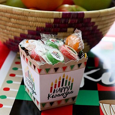 Big Dot Of Happiness Happy Kwanzaa - Party Mini Favor Boxes - Party Treat Candy Boxes - 12 Ct