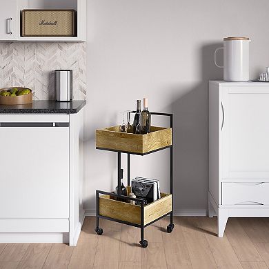 Simpli Home Hobbs Bar Cart