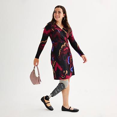 Women's Nine West Adaptive Wrap Dress