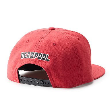 Men's Marvel Deadpool Bigface Snapback Hat