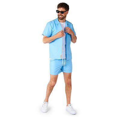 Men's OppoSuits Cool Summer Short Sleeve Button Down Shirt & Shorts Set