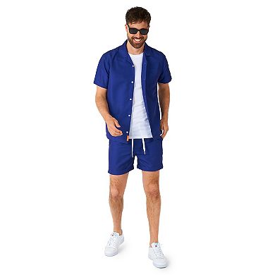 Men's OppoSuits Cool Royale Short Sleeve Button Down Shirt & Shorts Set