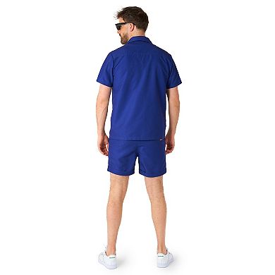 Men's OppoSuits Cool Royale Short Sleeve Button Down Shirt & Shorts Set