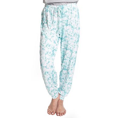 Women's Hanes® Stay In Step Out 2-Piece Drawstring Cuffed Sleep Shorts & Sleep Pants Set