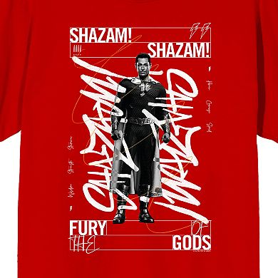 Men's Shazam 2 Fury Of The Gods Tee