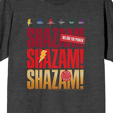 Men's Shazam 2 Fury Of The Gods We Tee