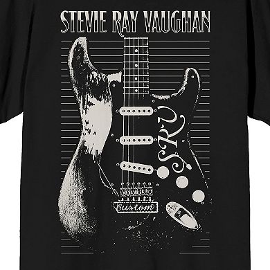 Men's Stevie Ray Vaughan Engraved Guitar Tee