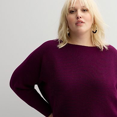 Plus Size Nine West Dolman Sweater