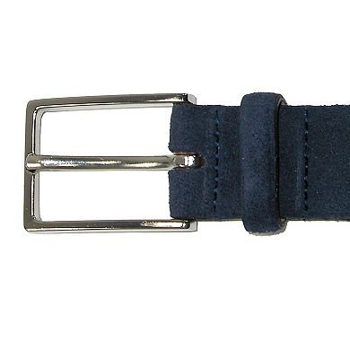 The British Belt Company Men's Stratton Italian Leather Suede Belt