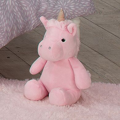 Bedtime Originals Rainbow Unicorn Pink/gold Plush Unicorn Stuffed Animal - Pearl