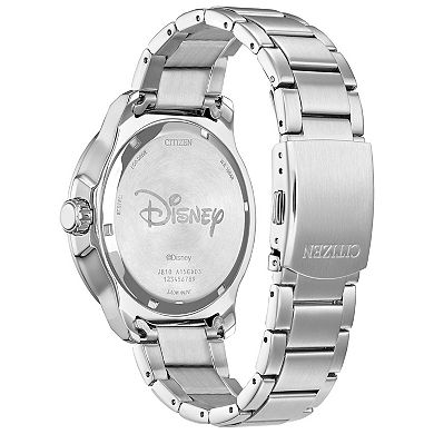 Disney's Mickey Mouse Citizen Eco-Drive Men's Astronaut Stainless Steel Bracelet Watch