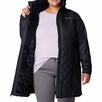 Plus Size Columbia Copper Crest II Long Jacket