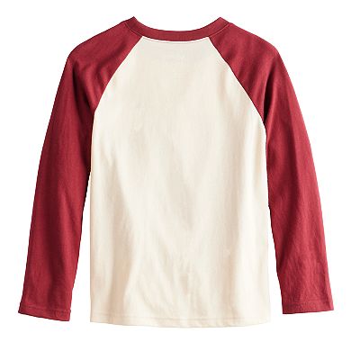 Boys 4-12 Jumping Beans® Long Sleeve Raglan Graphic Tee