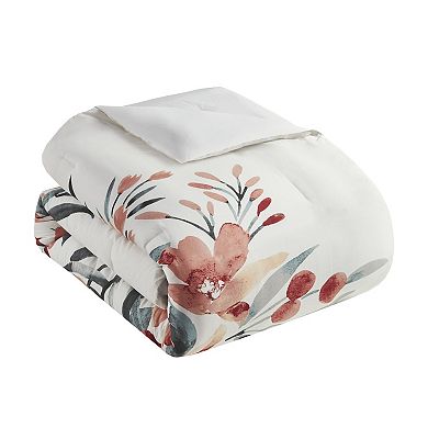 Madison Park Junia 3-Piece Floral Cotton Comforter Set