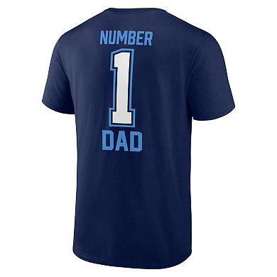 Men's Fanatics Navy Tennessee Titans Father's Day T-Shirt