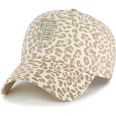 Women's '47 Natural San Francisco Giants Panthera Clean Up Adjustable Hat