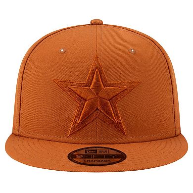 Youth New Era Brown Dallas Cowboys Color Pack 9FIFTY Snapback Hat