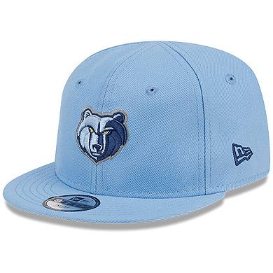 Newborn & Infant New Era Light Blue Memphis Grizzlies My First 9FIFTY Evergreen Adjustable Hat