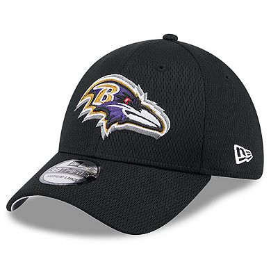 Men's New Era  Black Baltimore Ravens 2024 NFL Draft 39THIRTY Flex Hat