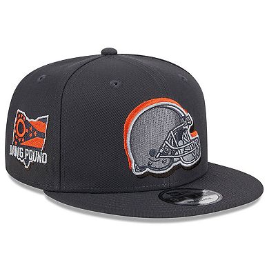 Men's New Era  Graphite Cleveland Browns 2024 NFL Draft 9FIFTY Snapback Hat
