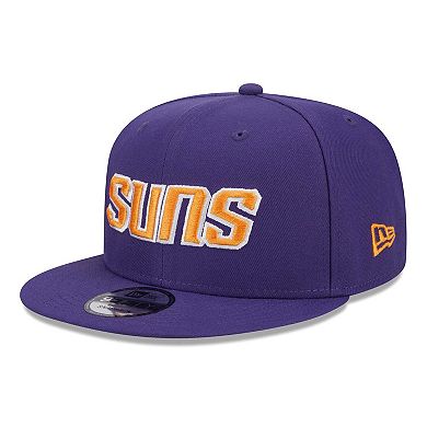 Men's New Era Purple Phoenix Suns Side Logo 9FIFTY Snapback Hat