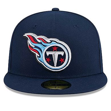 Men's New Era  Navy Tennessee Titans 2024 NFL Draft 59FIFTY Fitted Hat