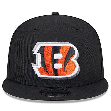 Men's New Era  Black Cincinnati Bengals 2024 NFL Draft 9FIFTY Snapback Hat