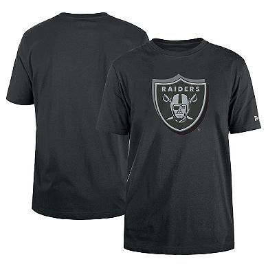 Men's New Era  Charcoal Las Vegas Raiders 2024 NFL Draft T-Shirt