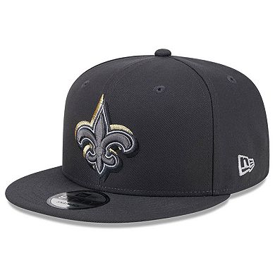 Men's New Era  Graphite New Orleans Saints 2024 NFL Draft 9FIFTY Snapback Hat