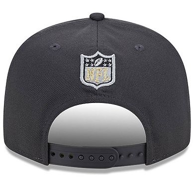 Men's New Era  Graphite New Orleans Saints 2024 NFL Draft 9FIFTY Snapback Hat