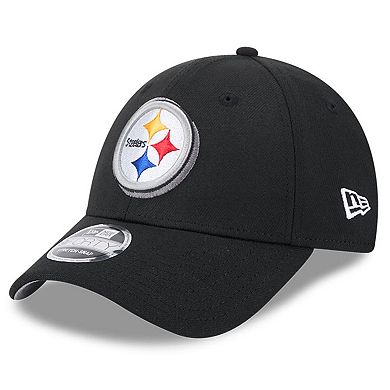 Men's New Era  Black Pittsburgh Steelers 2024 NFL Draft 9FORTY Adjustable Hat