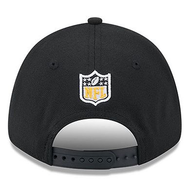 Men's New Era  Black Pittsburgh Steelers 2024 NFL Draft 9FORTY Adjustable Hat