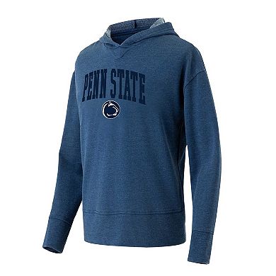 Women's Concepts Sport Navy Penn State Nittany Lions Volley Long Sleeve Hoodie T-Shirt