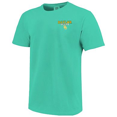 Youth Green Baylor Bears Comfort Colors Basketball T-Shirt