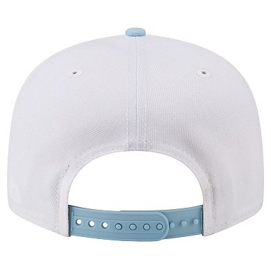 Youth New Era White/Light Blue Dallas Cowboys 2-Tone Color Pack 9FIFTY Snapback Hat