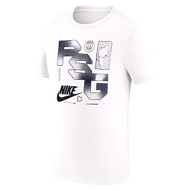 Men's Nike White Paris Saint-Germain Futura T-Shirt