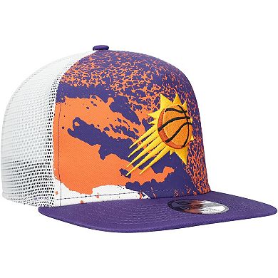 Youth New Era Purple Phoenix Suns Court Sport 9FIFTY Snapback Hat