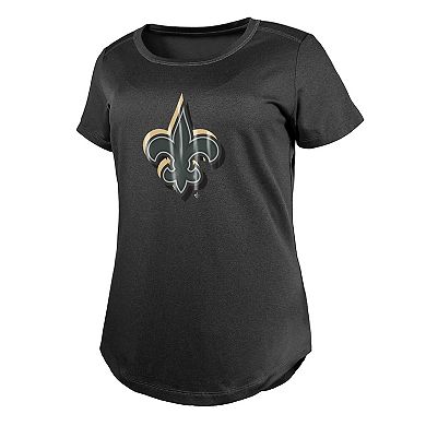 Women's New Era  Charcoal New Orleans Saints 2024 NFL Draft T-Shirt