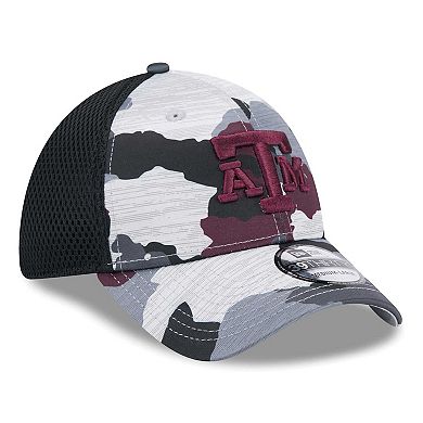 Men's New Era Camo/Black Texas A&M Aggies Active 39THIRTY Flex Hat