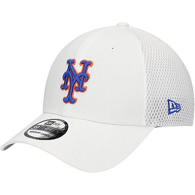Men's New Era White New York Mets REPREVEÂ Neo 39THIRTY Flex Hat