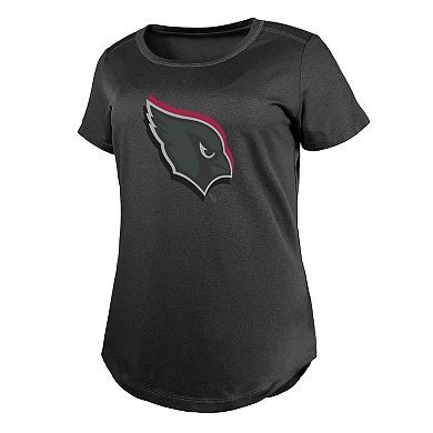 Women's New Era  Charcoal Arizona Cardinals 2024 NFL Draft T-Shirt