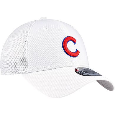 Men's New Era White Chicago Cubs REPREVEÂ Neo 39THIRTY Flex Hat
