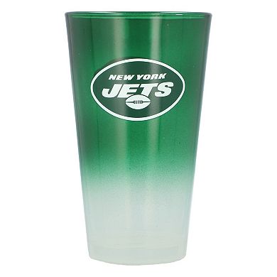 New York Jets 16oz. Ombre Pint Glass