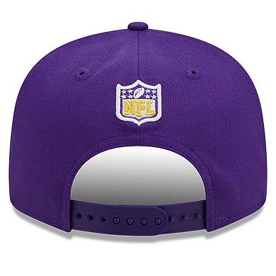 Men's New Era  Purple Minnesota Vikings 2024 NFL Draft 9FIFTY Snapback Hat